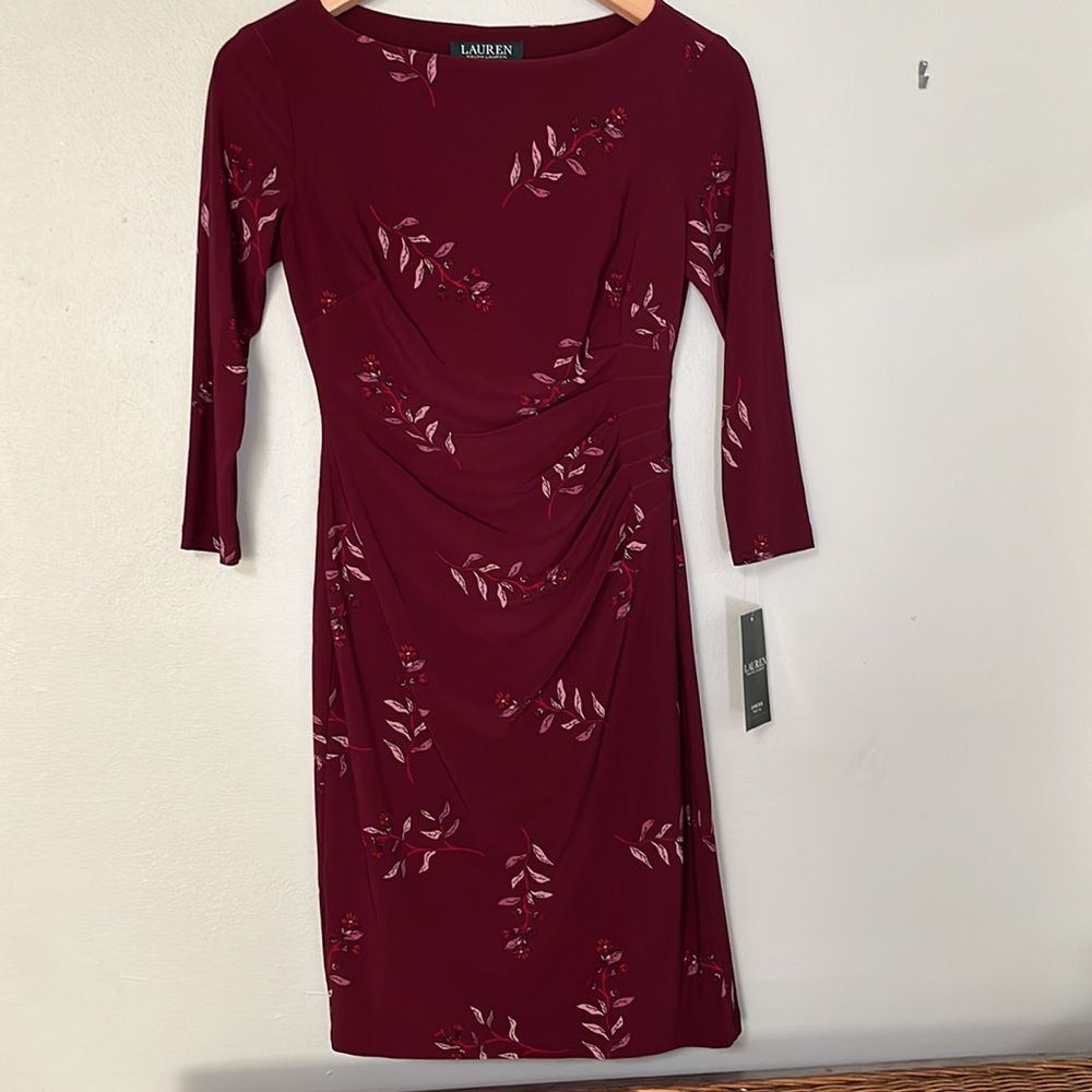 New Ralph Lauren Floral Jersey Dress